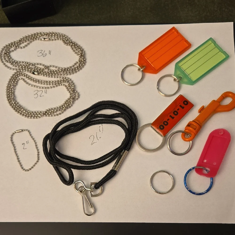 Assorted Keychains and Lanyards - Picture 1 of 8
